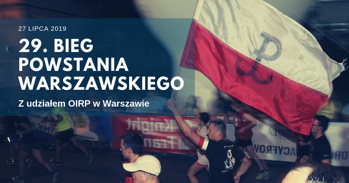 29 Bieg Powstania Warszawskiego Zapisy Od 15 Czerwca Okregowa Izba Radcow Prawnych W Warszawie