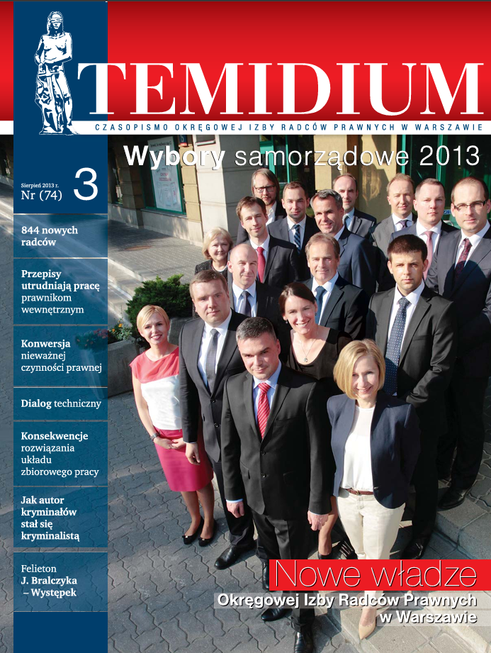 Sierpień 2013 Nr 3 (74)