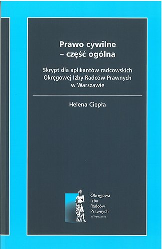 Prawo cywilne – część ogólna