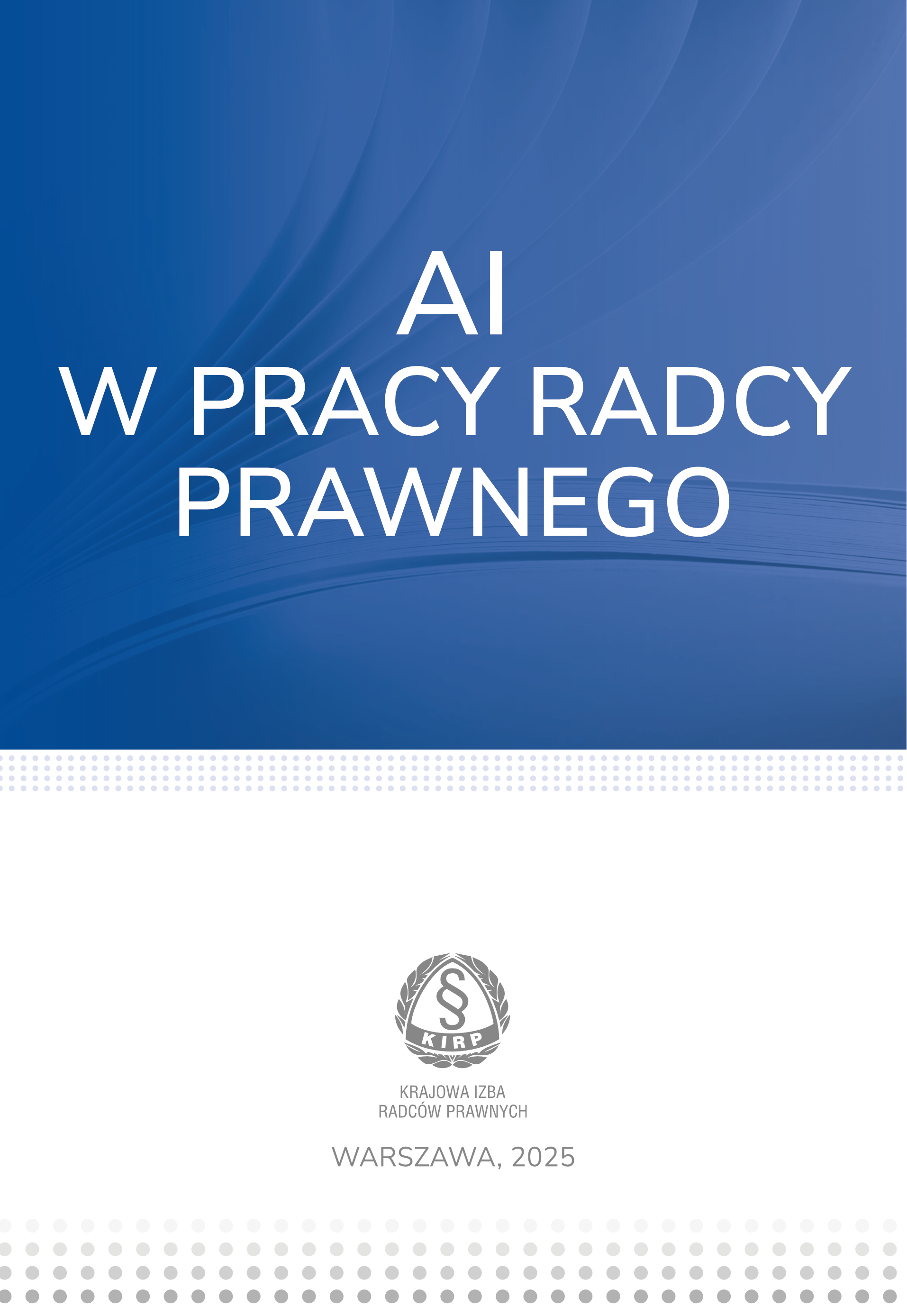 AI W PRACY RADCY PRAWNEGO